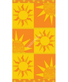 Sun - narancssárga strandtörölköző  Nap 5,990.00 5,990.00 Strandtörölköző online